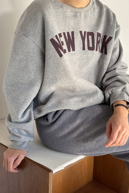 Solina fleece man-to-man