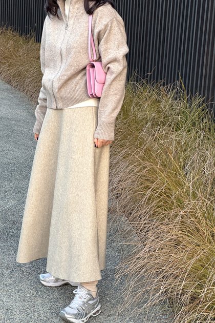 Deulsit Knit Skirt