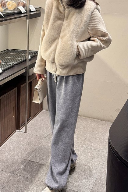 holic 5007 banding fleece pants